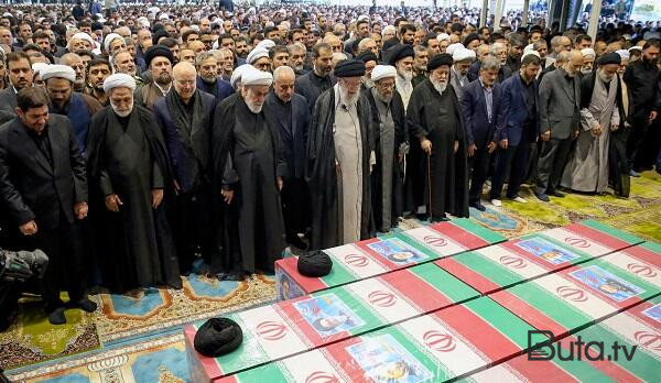  Rəisinin cənazə namazı qılındı, yürüş keçirildi - Foto  