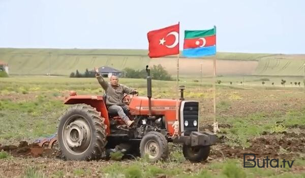  Türk fermerin Azərbaycanı təbriki qürur verdi - Video  