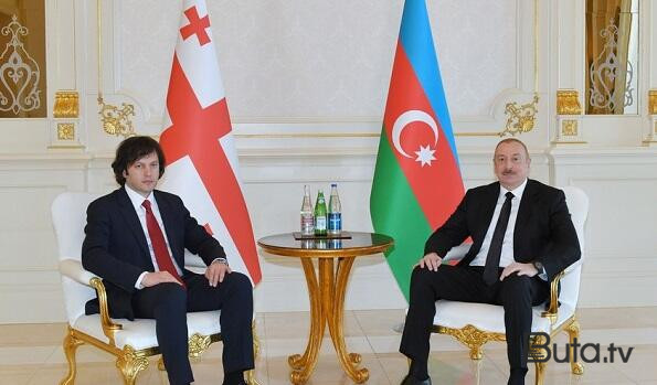  İlham Əliyev Kobaxidzeni təbrik etdi  
