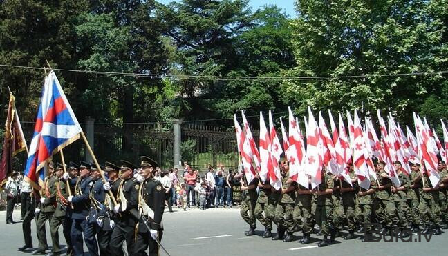  Tiflisdə hərbi paradda ilk yaşandı: ABŞ imtina etdi  