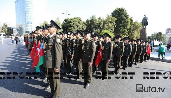  Bakıda Zəfər yürüşü keçirilir  