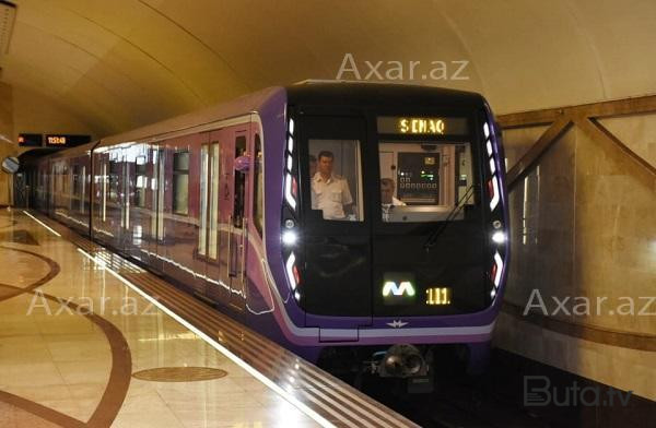  Bakı metrosuna daha 2 yeni qatar gətirildi  