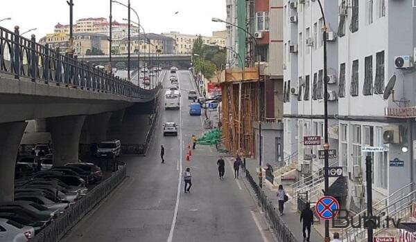  Bu yolda avtobus zolağına giriş məhdudlaşdırıldı - Foto  