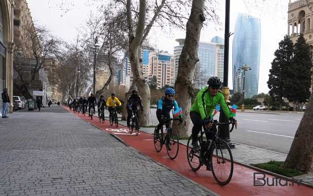  Bu küçədə yeni velosiped zolağı salınacaq  