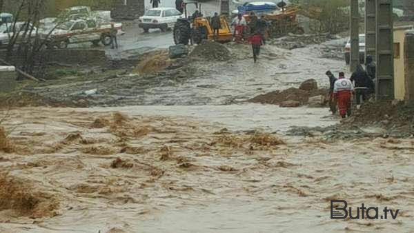  Gülüstanda daşqınlar: evlər su altında qaldı  