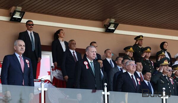  Zakir Həsənov Türkiyədə hərbi məktəblərin buraxılış mərasimində  