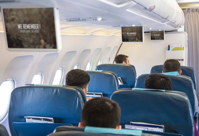  AZAL təyyarəsi qəzaya düşmədən öncə... - Yeni video  