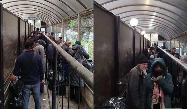  Biləsuvar gömrüyündə nə baş verir? - Video  