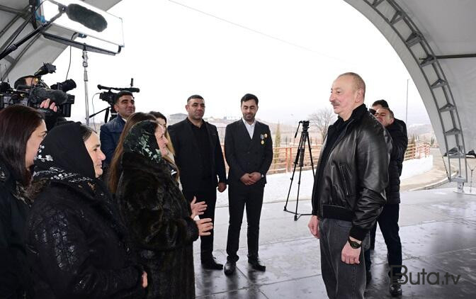  Prezidentin Xocalı sakini ilə maraqlı dialoqu - Video  