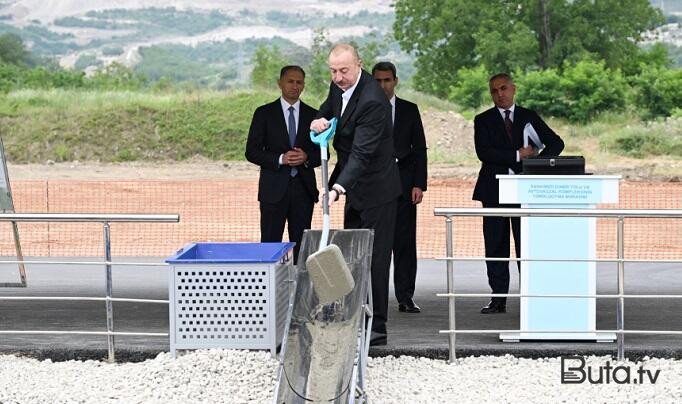  Prezident Xankəndidə...  