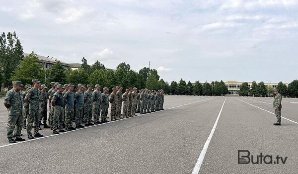  Hərbi qulluqçular arasında səmti müəyyənetmə yarışı keçirildi  