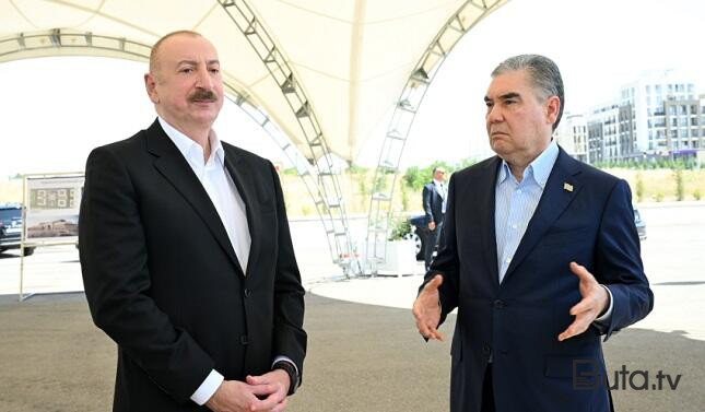  Füzuli şəhərinin dağıdılmış yerlərinə baxdılar - Foto  