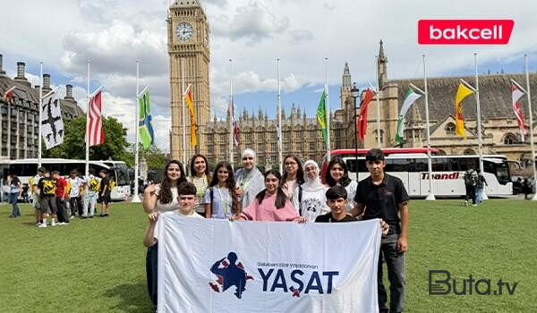  “Bakcell”in dəstəyi ilə YAŞAT yay məktəbi Londonda  
