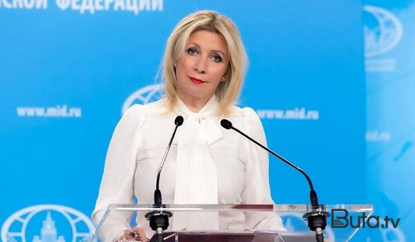  Zaxarova Azərbaycana təşəkkür etdi  