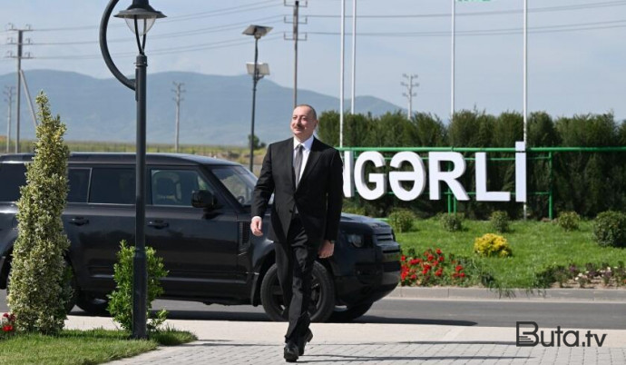  İlham Əliyevin hesabında Ağdamdan görüntülər yayıldı - Video  