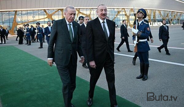 Prezidentin Laçın aeroportundan paylaşımı - Video  