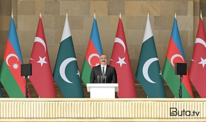  İlham Əliyev Hərbi paradla bağlı paylaşım etdi - Foto  