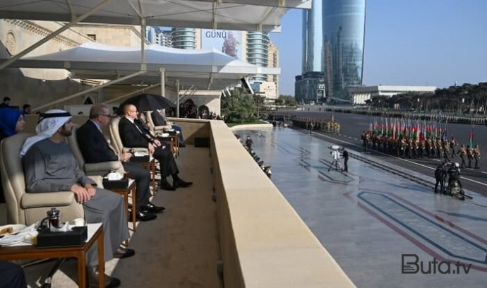  Bakıdakı parada Ermənistan və Avropadan qəribə reaksiya...  