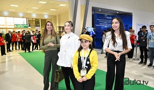 Leyla Əliyeva Beynəlxalq STEAM festivalında  