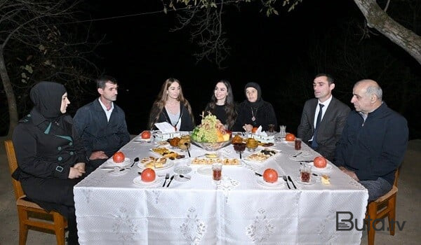  Leyla və Arzu Əliyevalar Pəncəli Teymurovun ailəsini ziyarət etdi  