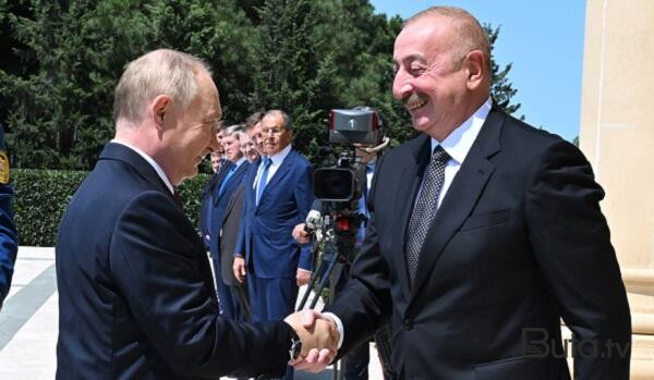 Əliyevlə Putinin bu görüntüsü diqqət çəkdi - Video  