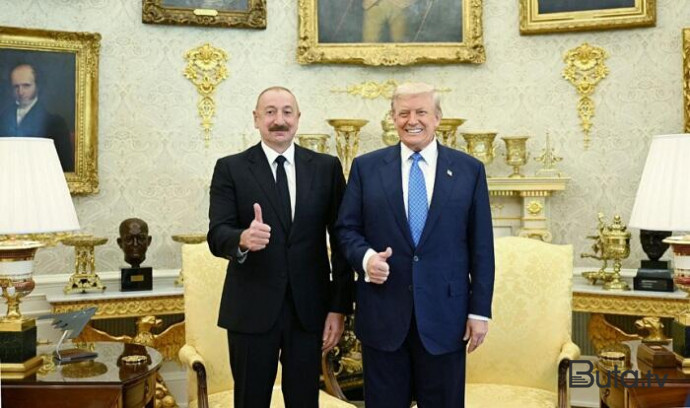  İlham Əliyev Trampla görüşdü  