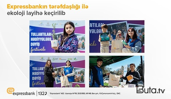  Expressbank növbəti ekoloji layihəyə tərəfdaşlıq edib  
