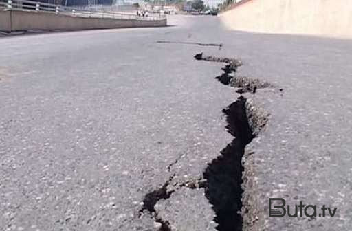  Quba-Qonaqkənd yolunda sürüşmə oldu - Foto  