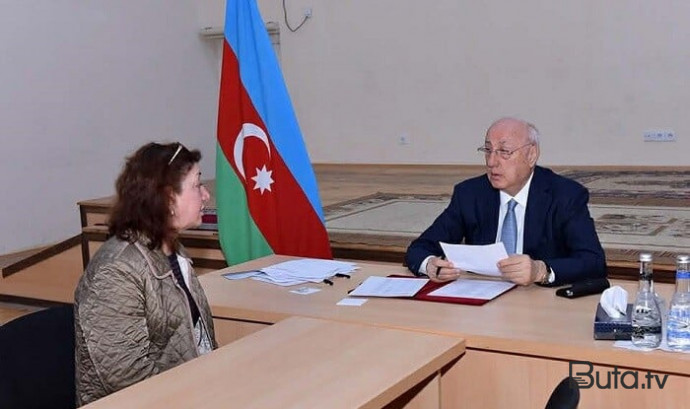  Zakir Fərəcov növbəti səyyar qəbul keçirdi  