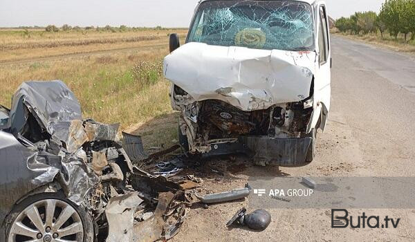  Salyanda ağır qəza: ölən və yaralananlar var  