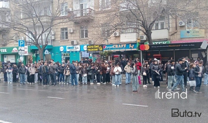  Metro nasazlığı Bakıda sıxlıq yaratdı - Foto  
