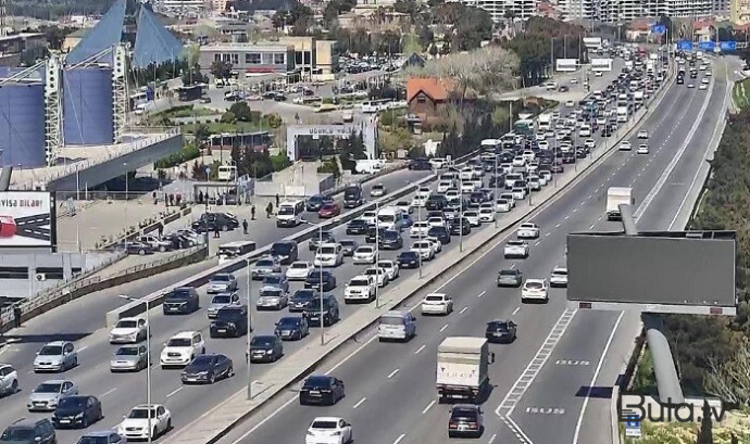  Bakı-Sumqayıt yolunda tıxacın azalması üçün yeni layihə...  
