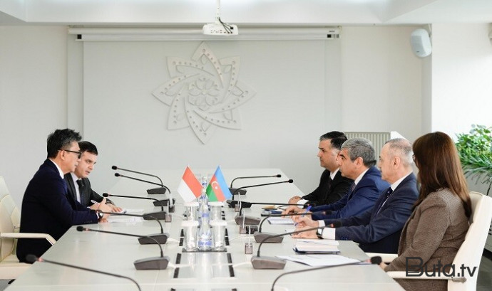  Anar Əliyev İndoneziya səfiri ilə görüşdü  