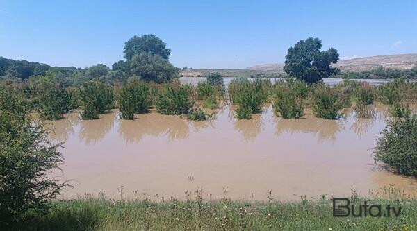  Kür çayı bu rayonda bəndi uçurdu  