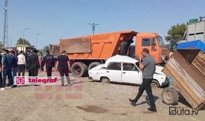  Kürə görə ezam olunmuşdu, qəza törətdi: 1 ölü, 4 yaralı - Foto  
