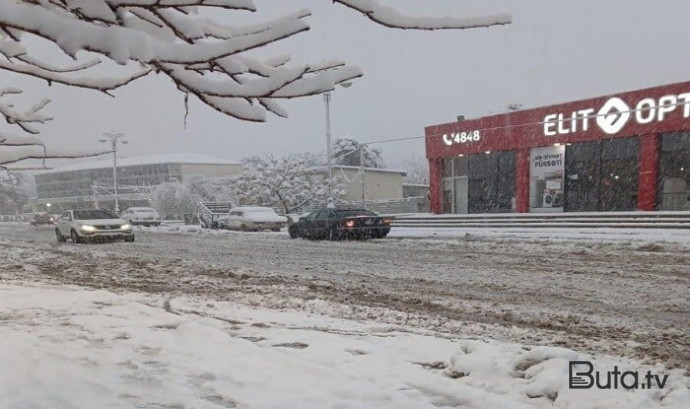  Azərbaycanda bu yol qara görə bağlandı - Foto  