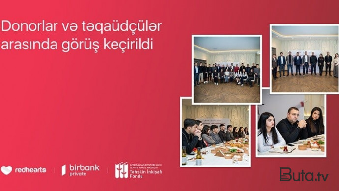  “Qırmızı Ürəklər” proqramının qalibləri donorlarla görüşdü  
