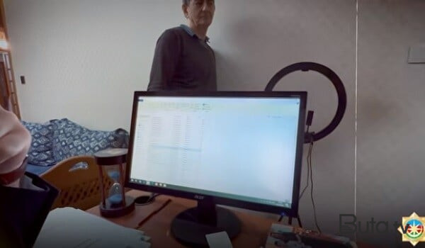  DTX Əli Kərimlinin evində... - Video  