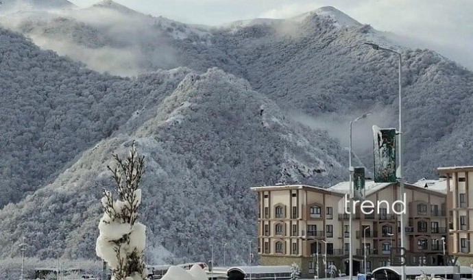  Qarlı Kəlbəcərdən möhtəşəm görüntülər - Video  