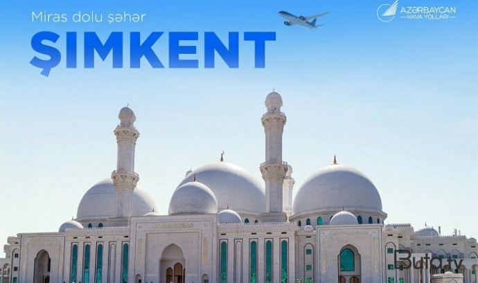  AZAL Şımkent şəhərinə müntəzəm reyslərə başlayır  