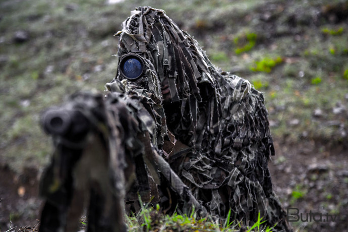  Ukraynada azərbaycanlı snayper öldü - Foto  