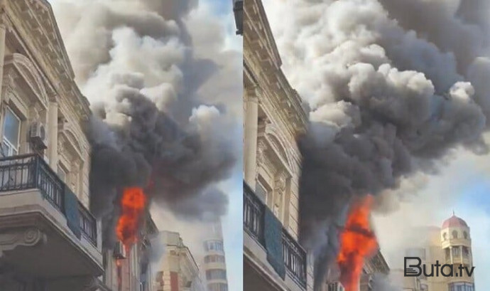  Bakıda yanğın olan bina dövlət tərəfindən qorunur? – Rəsmi  