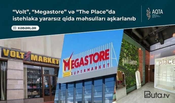 “Volt”da istehlaka yararsız qida məhsulları aşkarlandı - Foto  