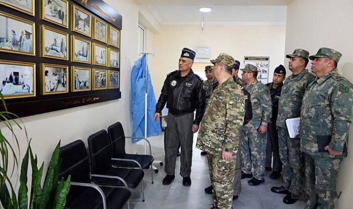  Müdafiə naziri bu komandanlığa göstərişlər verdi - Video  