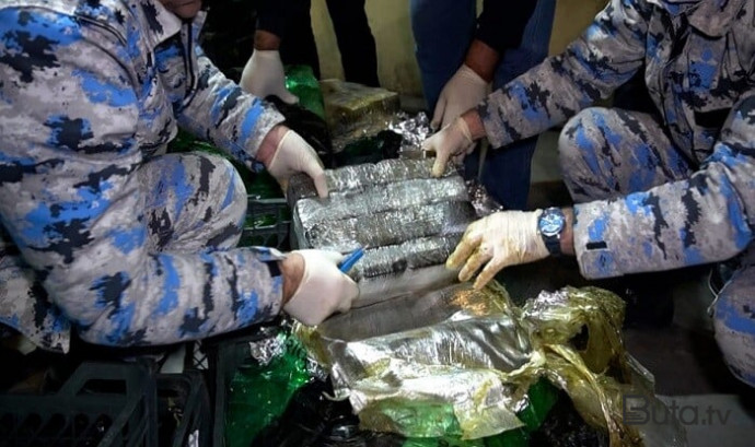 “Kahı” yükündən 80 kq marixuana çıxdı - Foto