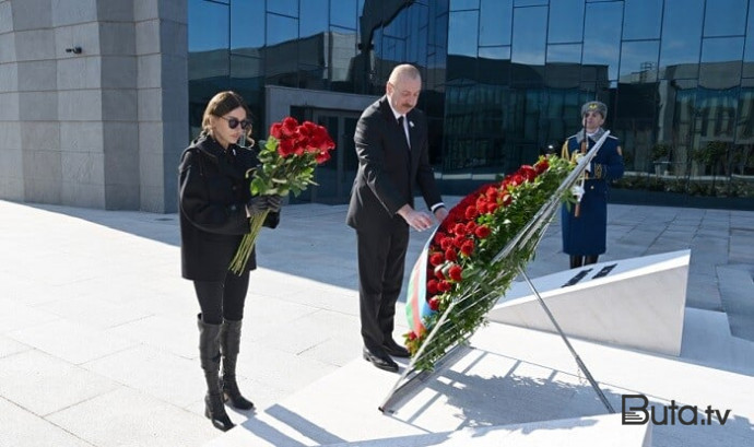  Prezidentin səhifəsində Xocalı Memorialının açılışı...  