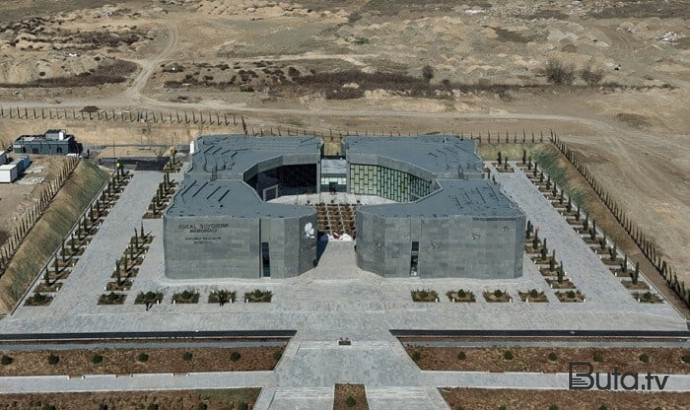  Xocalı Soyqırımı Memorialının görüntüləri - Video  
