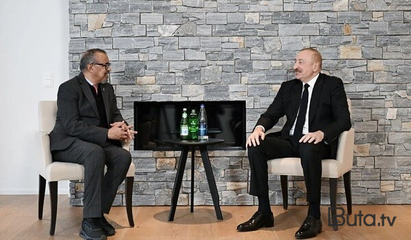  İlham Əliyev ÜST-ün baş direktoru ilə görüşdü  