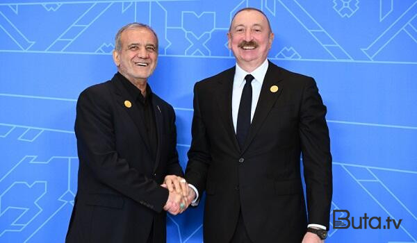  Prezidentlər Araz çayı üzərindəki körpüdən danışdılar  