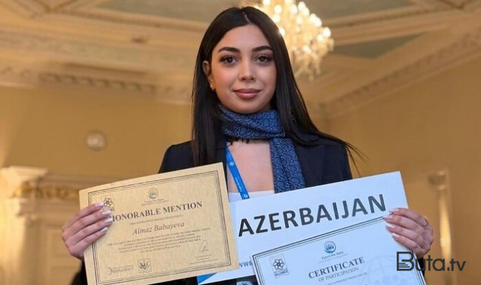  Azərbaycanlı gənc Londonda fəxri mükafata layiq görüldü - Foto  